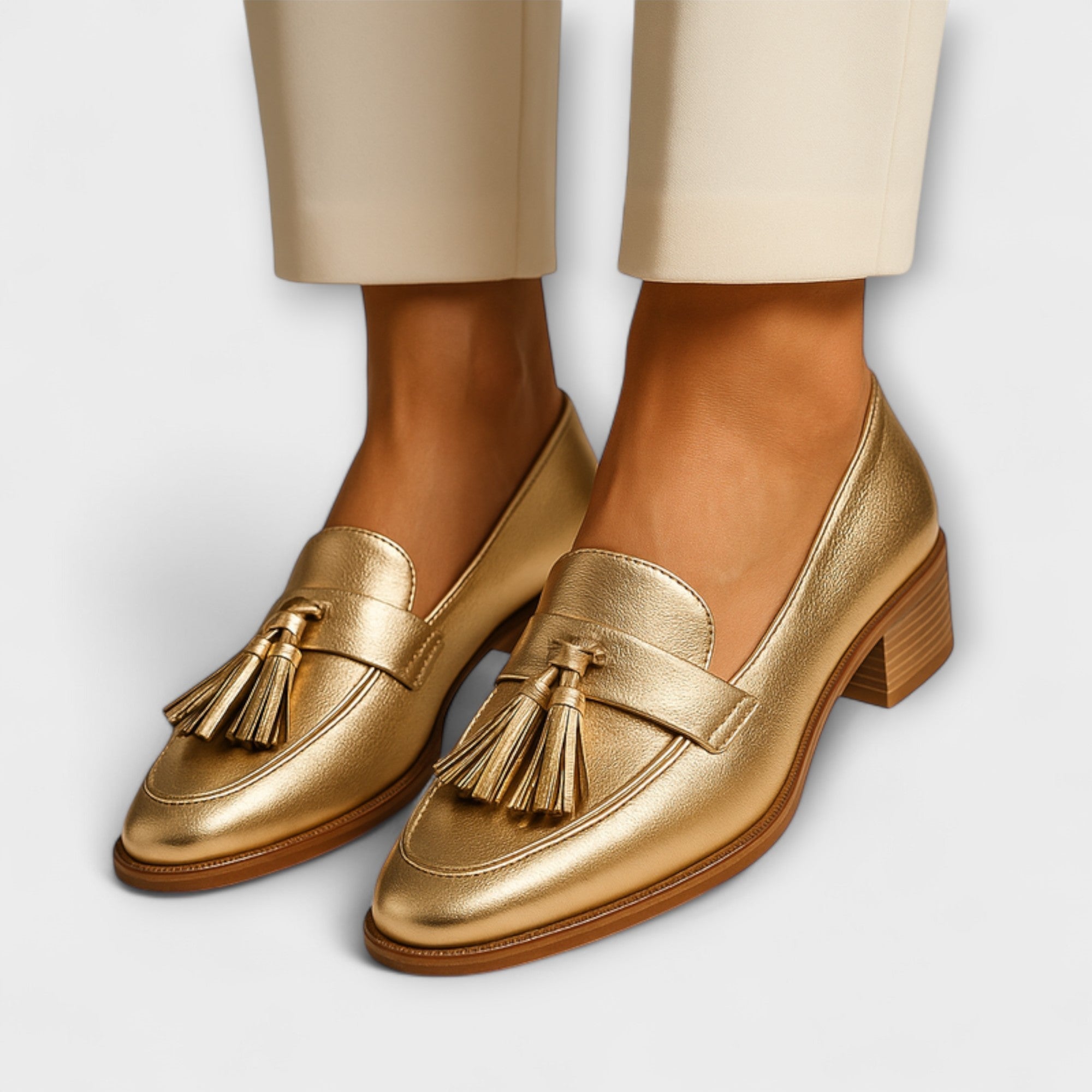 Isabella™ | Golden Moccasins